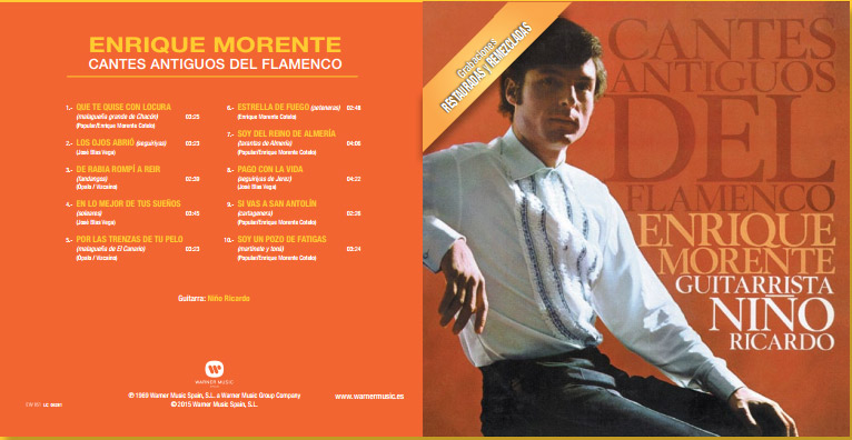 Enrique Morente Cantes Flamencos Antiguos