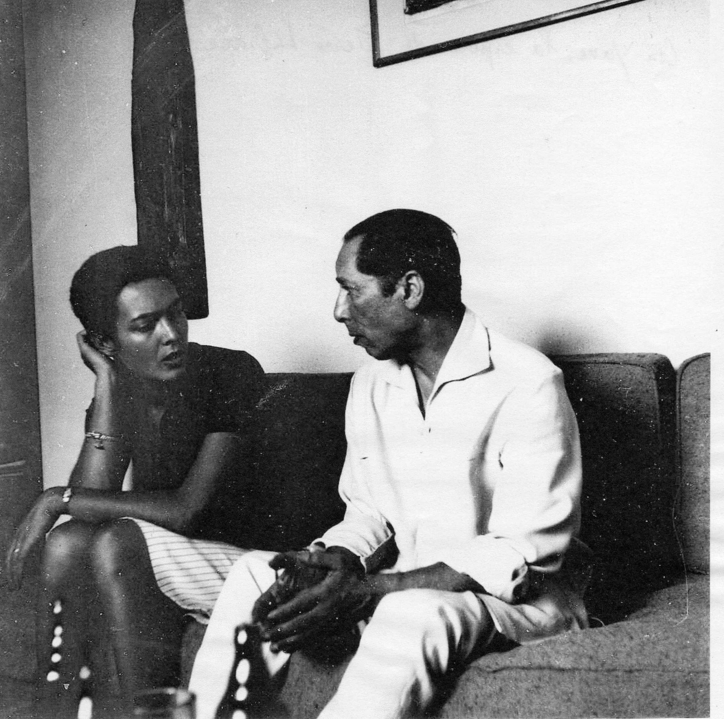Yane Lefranc y Rafael Romero en París. (Archivo Lefranc, 1959)