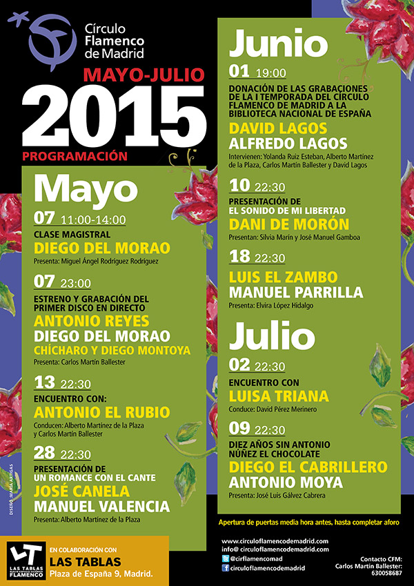 Circulo Flamenco Madrid 2015