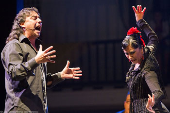 Finalistas Certamen Andaluz Jóvenes flamencos. Bienal de Sevilla