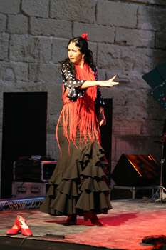 Flamenco en escena Flamenkita