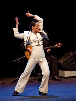 Mercedes Ruíz en los Jueves Flamencos CAJASOL