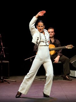 Mercedes Ruíz en los Jueves Flamencos CAJASOL