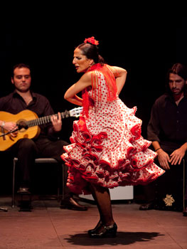 Mercedes Ruíz en los Jueves Flamencos CAJASOL