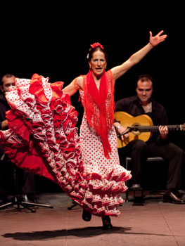 Mercedes Ruíz en los Jueves Flamencos CAJASOL