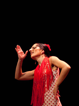 Mercedes Ruíz en los Jueves Flamencos CAJASOL