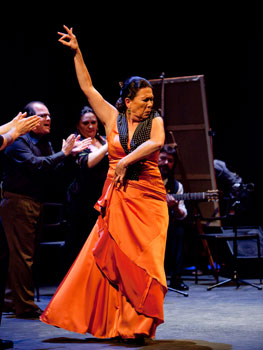 Pepa Montes en los Jueves Flamencos CAJASOL