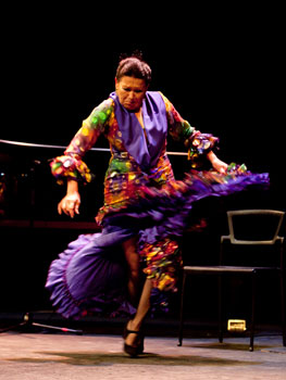 Pepa Montes en los Jueves Flamencos CAJASOL