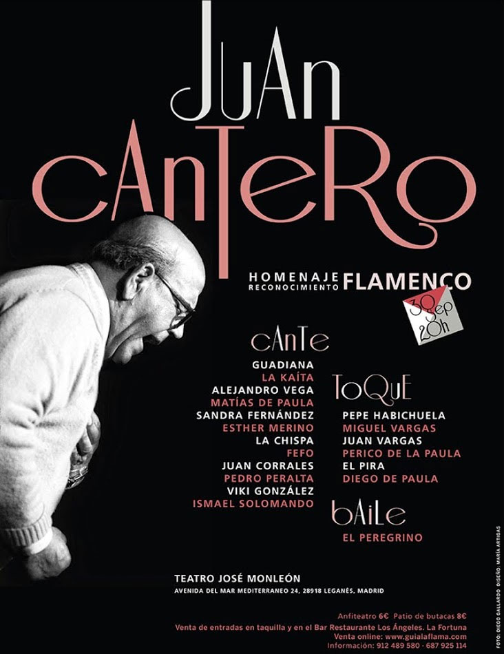 Homenaje a Juan Cantero