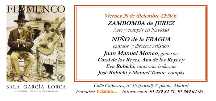 Zambomba de Jerez - Sala García Lorca