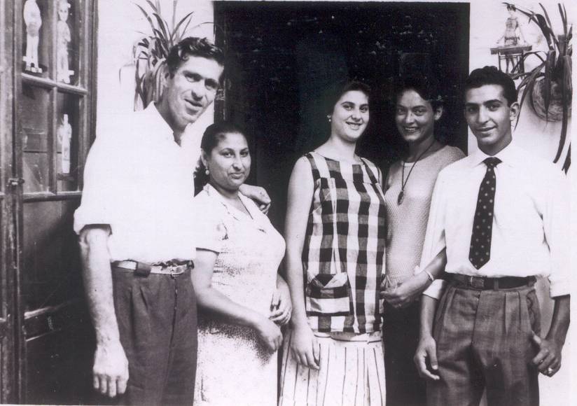 Yane Lefranc junto a los anteriores. (Archivo Lefranc, 1961)