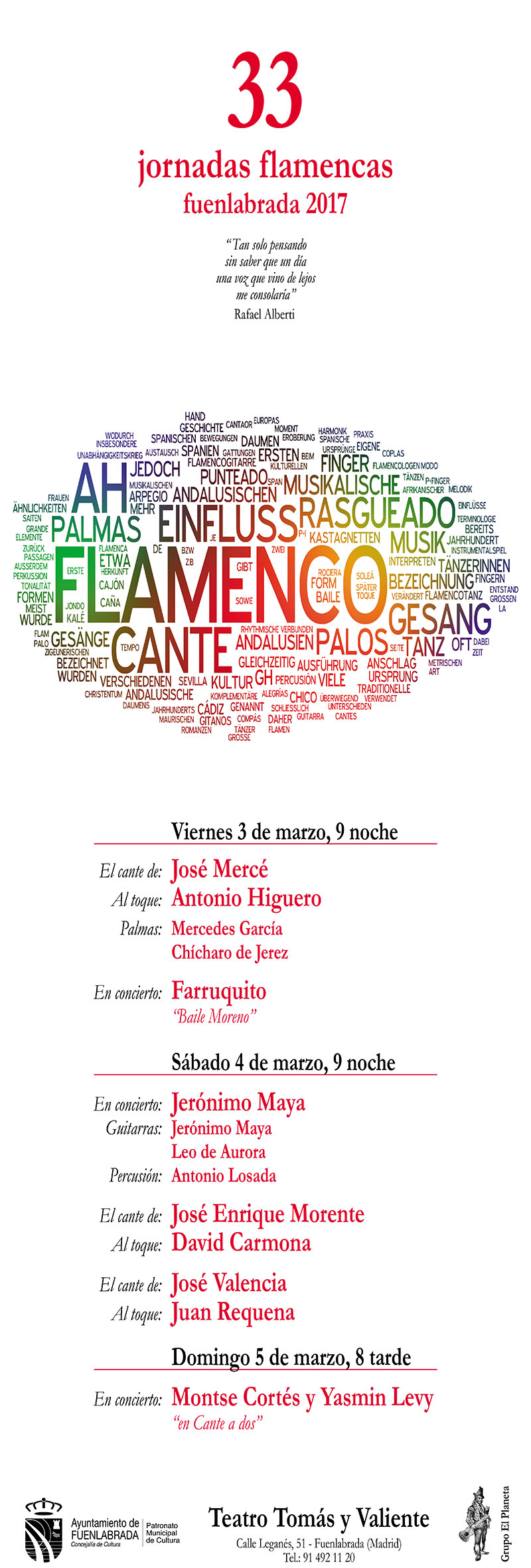 33 Jornadas Flamencas de Fuenlabrada
