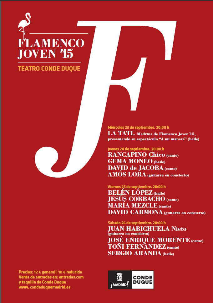 Flamenco Joven 2015 - Madrid