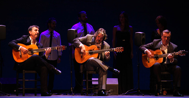 Manolo Franco, Riqueni, Paco Jarana