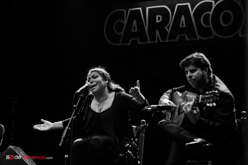 Macanita en la Sala Caracol