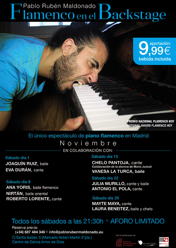 Flamenco en el Backstage - Pablo Rubén Maldonado