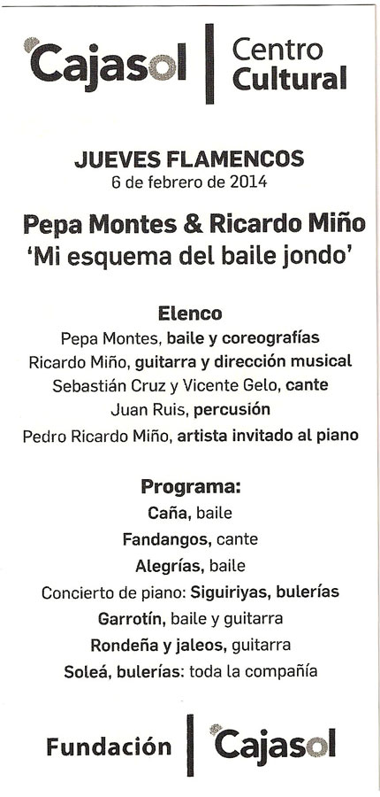 Pepa Montes & Ricardo Miño