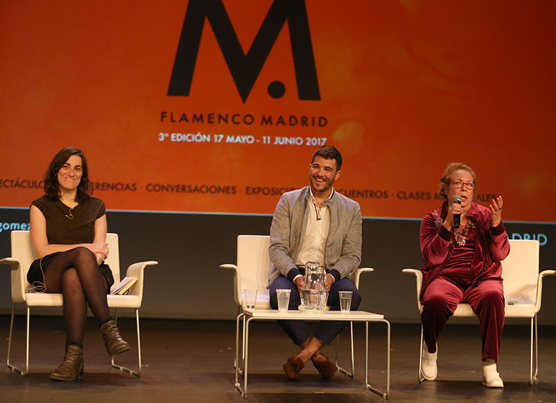 Presentacion Flamenco Madrid con Ángel Rojas & La Chana