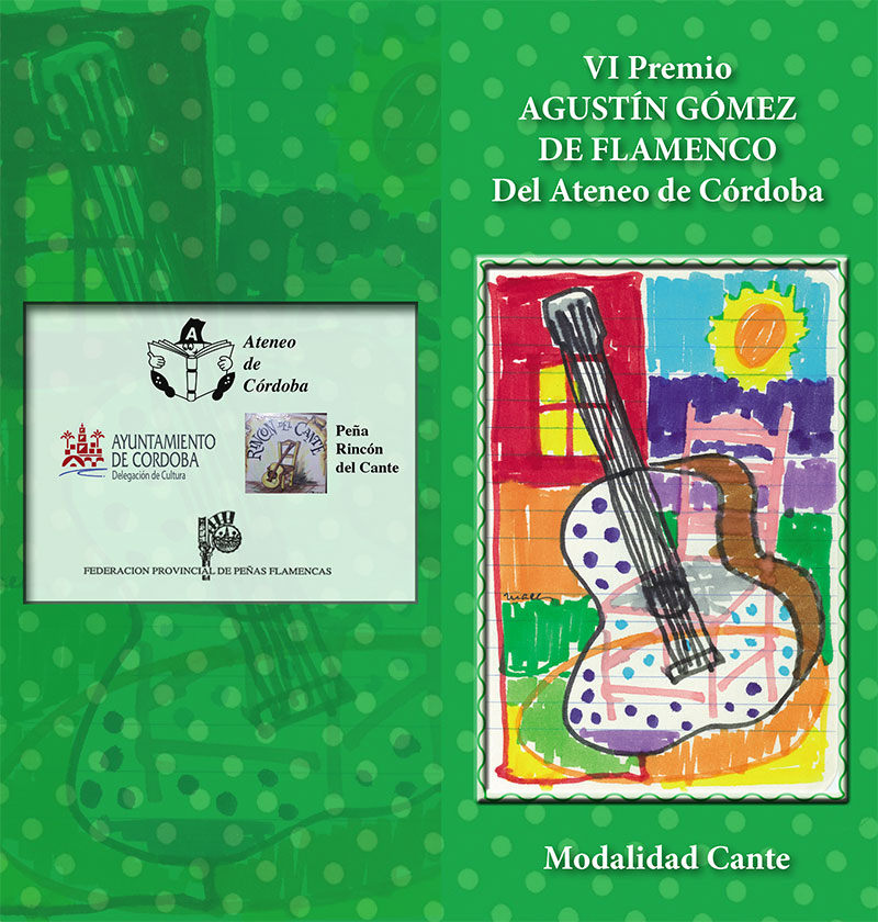 Bases - VI Premio Agustín Gómez