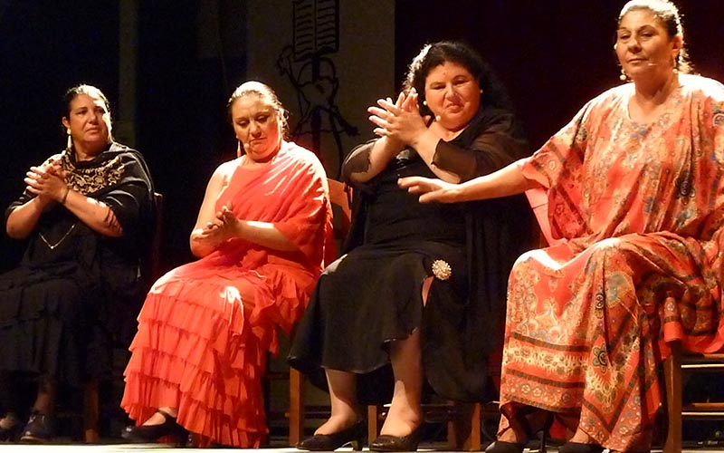 Carmen Ledesma, Mari Peña, Inés Bacán, Dolores Agujetas