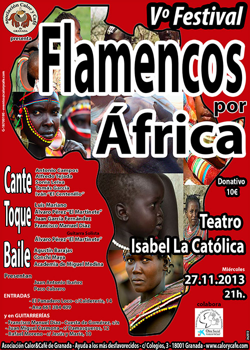 Flamencos por Africa