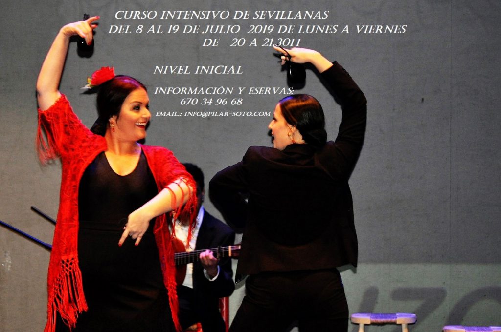 Intensivos de Flamenco Pilar Soto - Sevillanas