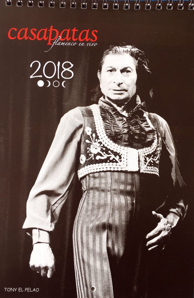 Calendario Flamenco Casa Patas 2018 - Fotos: Martin Guerrero