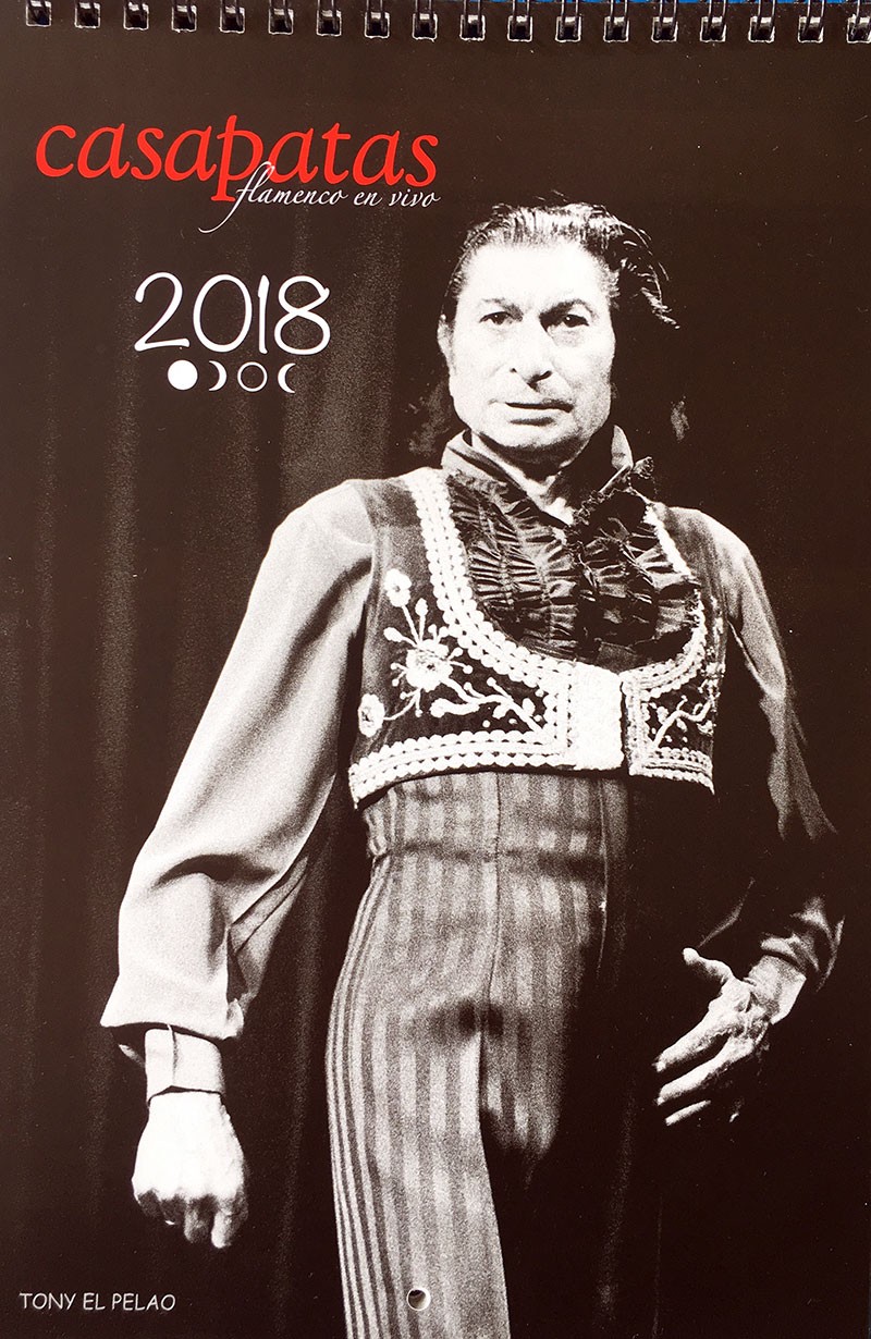 Calendario Flamenco Casa Patas 2018 – Fotos: Martin Guerrero