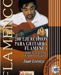 Juan Lorenzo -  200 EJERCICIOS PARA GUITARRA FLAMENCA - Partituras + CD