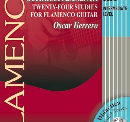 Oscar Herrero -  Libro+CD de partituras '24 Estudios para Guitarra Flamenca'