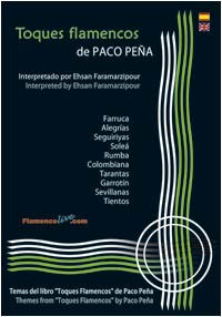 Paco Peña –  Libro de partituras – Toques Flamencos