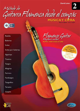 David Leiva –  Método de guitarra flamenca desde el compás vol.2 (libro+cd)