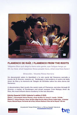 Vicente Pérez Herrero –  Flamenco de Raíz / Flamenco from the roots – Film documental
