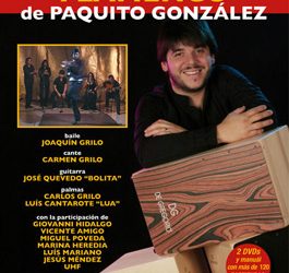 Paquito González -  El cajón flamenco de Paquito González - 2DVD + Partituras