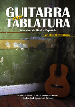 Guitarra con Tablatura. Selección de música española. 2ª edicion