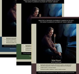 Rafael Riqueni -  Libros de partituras de 'Alcázar de Cristal'