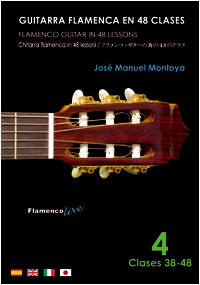José Manuel Montoya –  Flamenco Guitar in 48 lessons V. 4 (dvd + libreto)