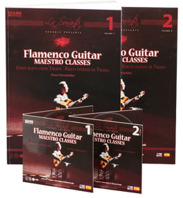 Paco Fernández –  Maestro Clases de Guitarra Flamenca. V.1&2 (book 1&2  DVD 1&