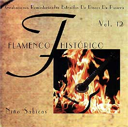 Niño Sabicas –  Flamenco Histórico. Vol. 12