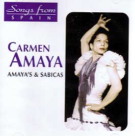 Carmen Amaya & Sabicas -  Songs from Spain. Amaya's & Sabicas
