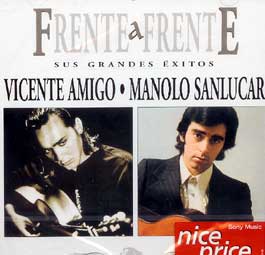 Vicente Amigo / Manolo Sanlucar -  Frente a frente. sus grandes éxitos