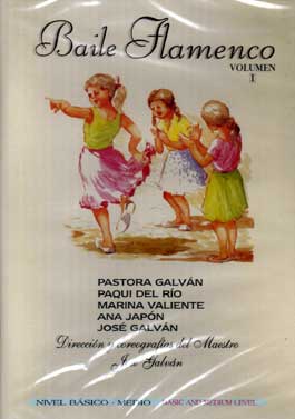 Dir. José Galván –  Baile Flamenco. Vol. I. DVD