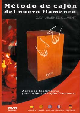 Xavi Jiménez Climent -  Método de cajón del nuevo flamenco. DVD.