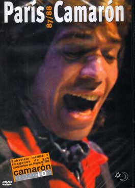 Camarón de la Isla –  París 87/88 CAMARÓN. DVD.