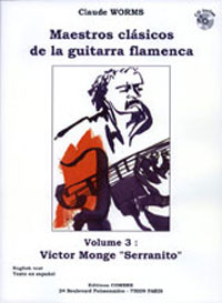 Claude Worms –  Libro de partituras de Victor Monge ‘Serranito’