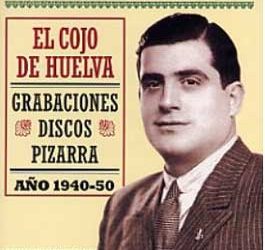 El Cojo de Huelva -  Testimonios de la Historia del flamenco. Pizarra. Año 1940-5