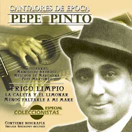 Pepe Pinto –  Cantaores de Época. Vol 5