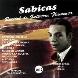 Sabicas –  Recital de guitarra flamenca. Vol. 2
