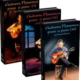 Oscar Herrero –  La Guitarra Flamenca paso a paso (I), (II) y (III). DVD Mult