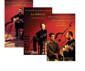 Oscar Herrero –  La Guitarra Flamenca paso a paso. La Soleá. (IV, V y VI).Dvd